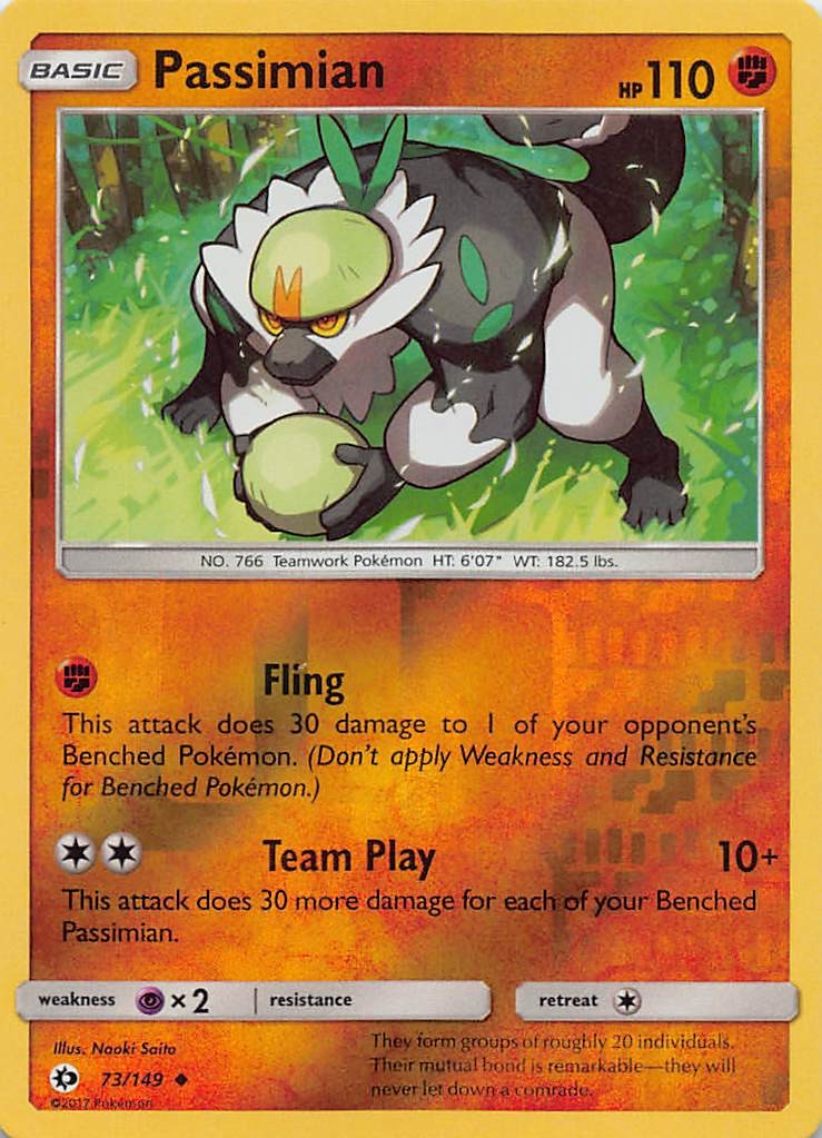 Passimian – SM Base Set (Pokemon)