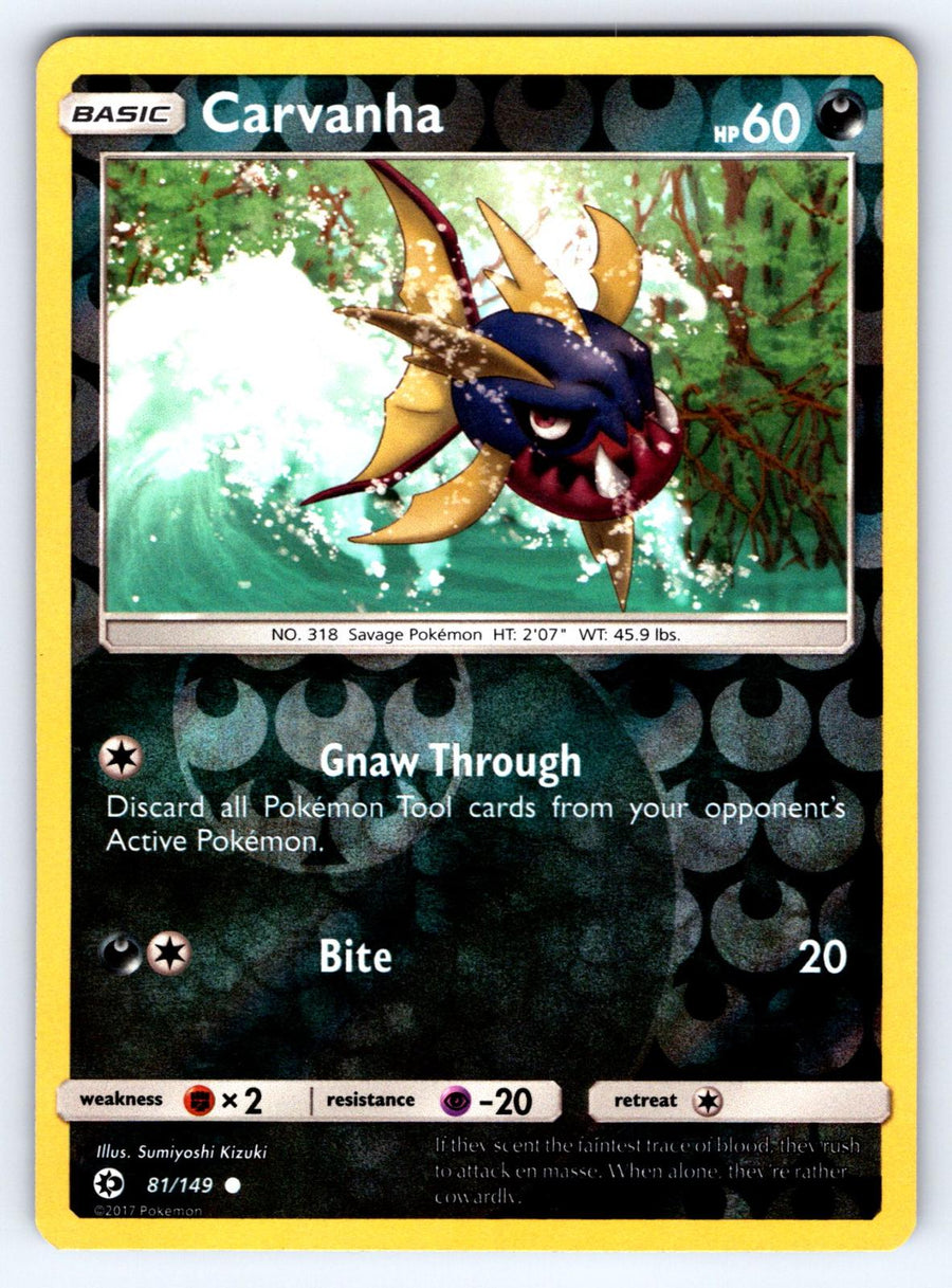 Carvanha – SM Base Set (Pokemon)