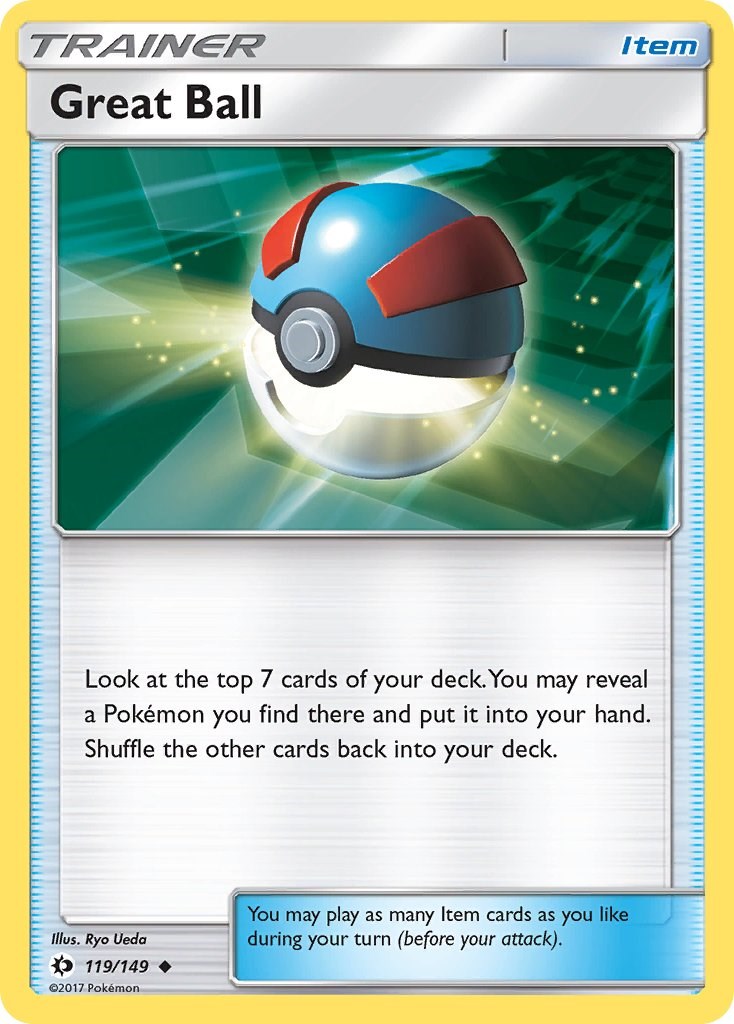 Great Ball – SM Base Set (Pokemon)