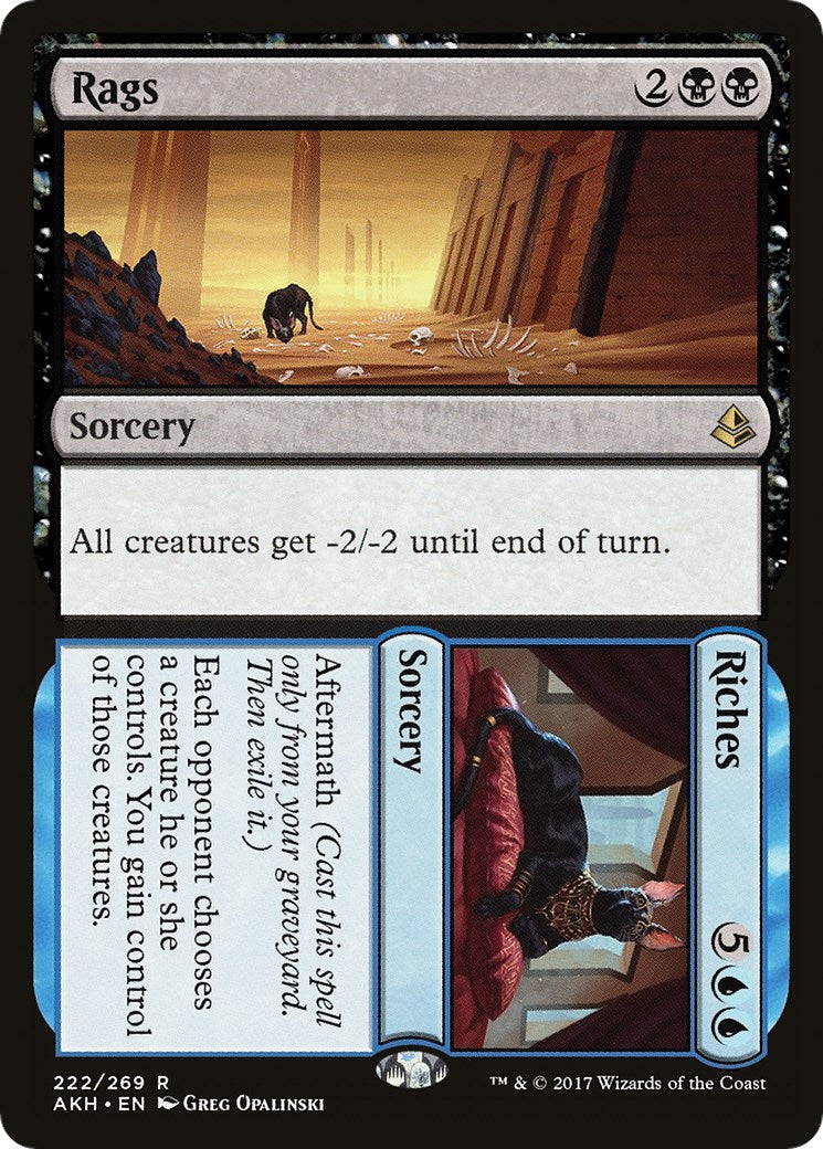 Rags // Riches – Amonkhet (Magic: The Gathering)