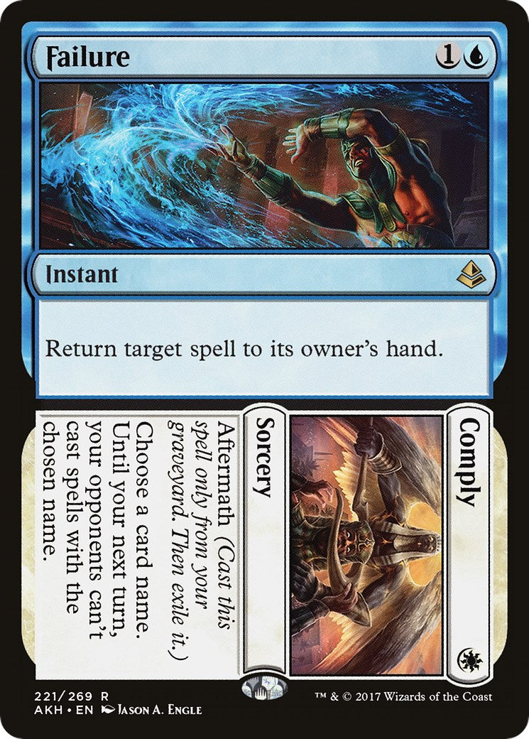 Failure // Comply – Amonkhet (Magic: The Gathering)