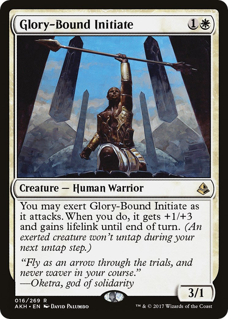 Glory-Bound Initiate – Amonkhet (Magic: The Gathering)