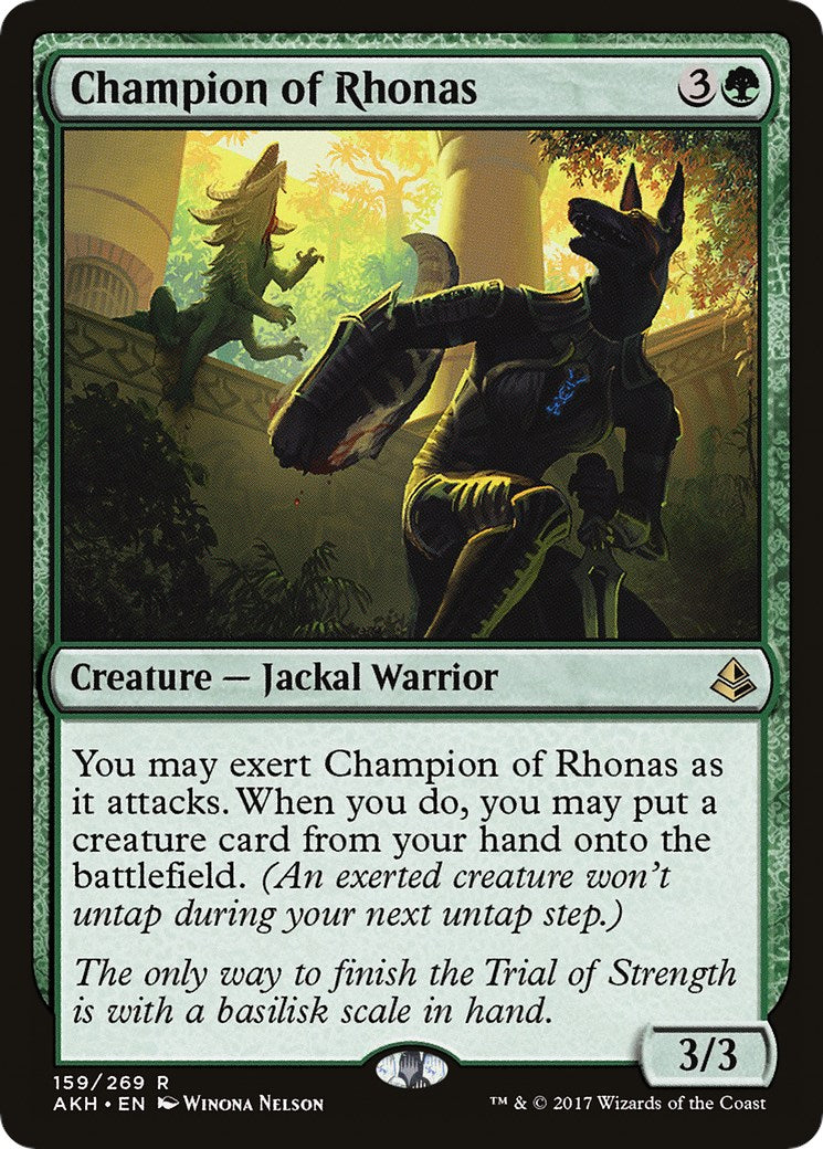 Champion of Rhonas – Amonkhet (Magic: The Gathering)