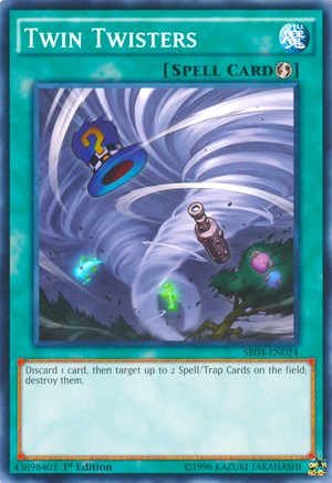Twin Twisters – Structure Deck: Dinosmasher's Fury (YuGiOh)