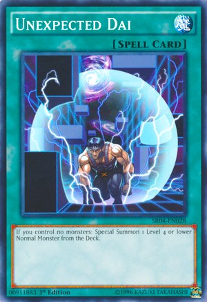 Unexpected Dai – Structure Deck: Dinosmasher's Fury (YuGiOh)