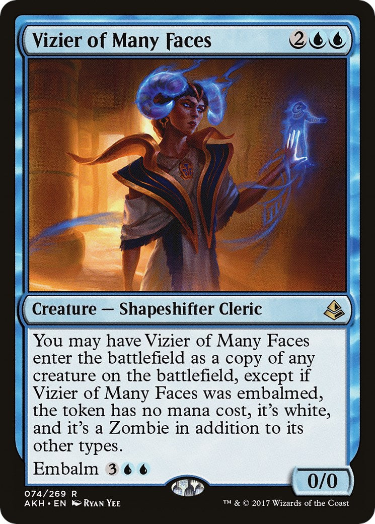 Vizier of Many Faces – Amonkhet (Magic: The Gathering)