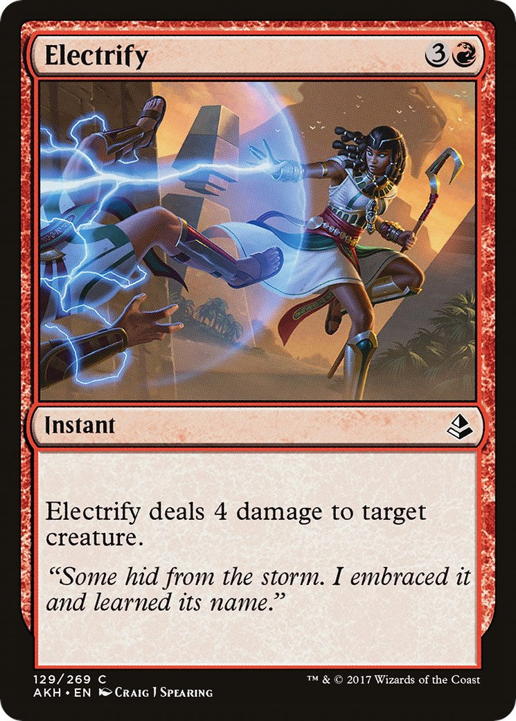 Electrify – Amonkhet (Magic: The Gathering)