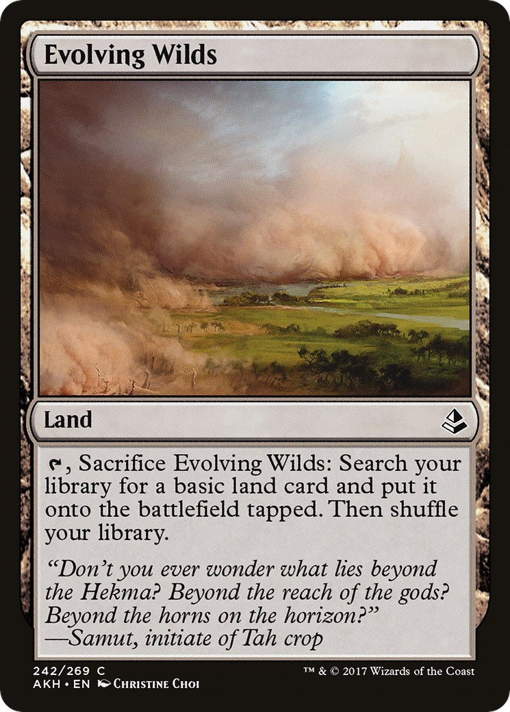 Evolving Wilds – Amonkhet (Magic: The Gathering)