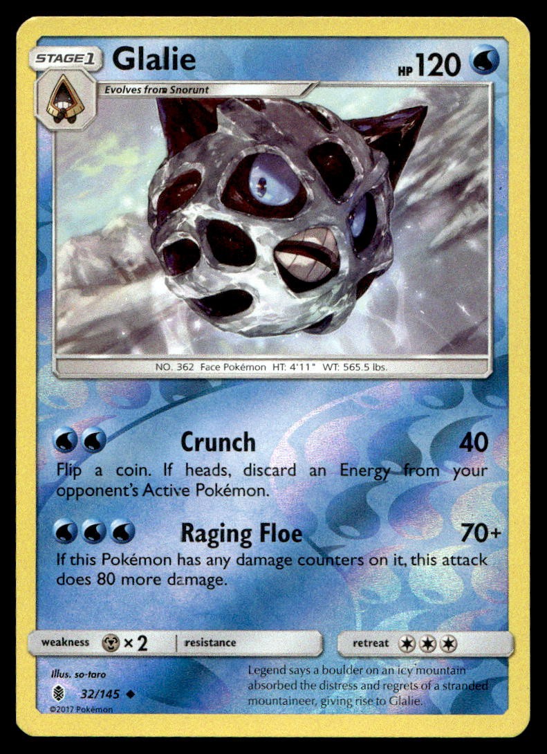 Glalie – SM - Guardians Rising (Pokemon)
