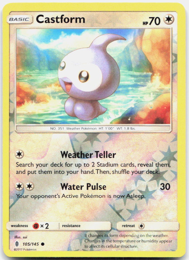 Castform – SM - Guardians Rising (Pokemon)