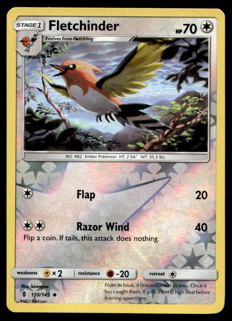 Fletchinder – SM - Guardians Rising (Pokemon)