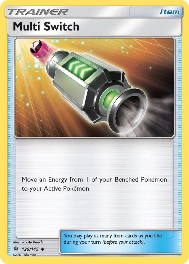 Multi Switch – SM - Guardians Rising (Pokemon)