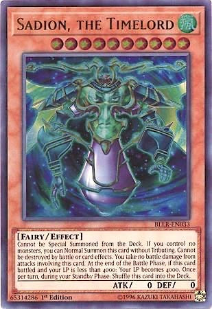 Sadion, the Timelord – Battles of Legend: Light's Revenge (YuGiOh)