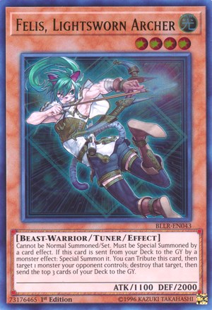Felis, Lightsworn Archer – Battles of Legend: Light's Revenge (YuGiOh)