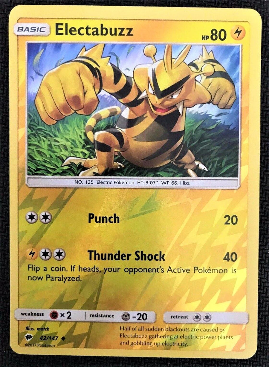 Electabuzz – SM - Burning Shadows (Pokemon)