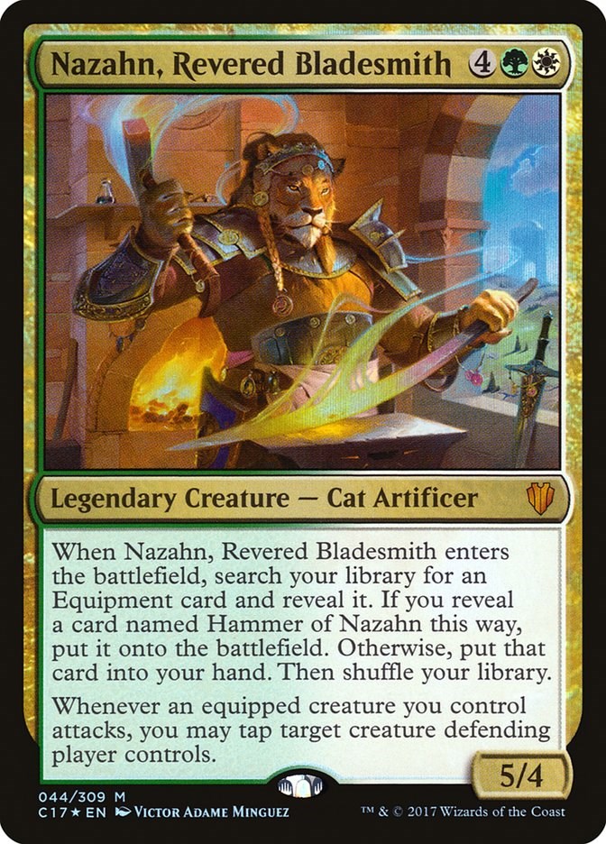 Nazahn, Revered Bladesmith – Commander 2017 (Magic: The Gathering)