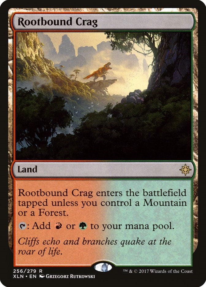 Rootbound Crag – Ixalan (Magic: The Gathering)