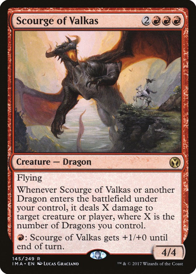 Scourge of Valkas – Iconic Masters (Magic: The Gathering)