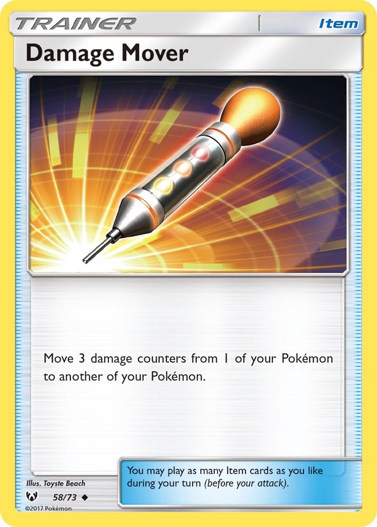 Damage Mover – Shining Legends (Pokemon)