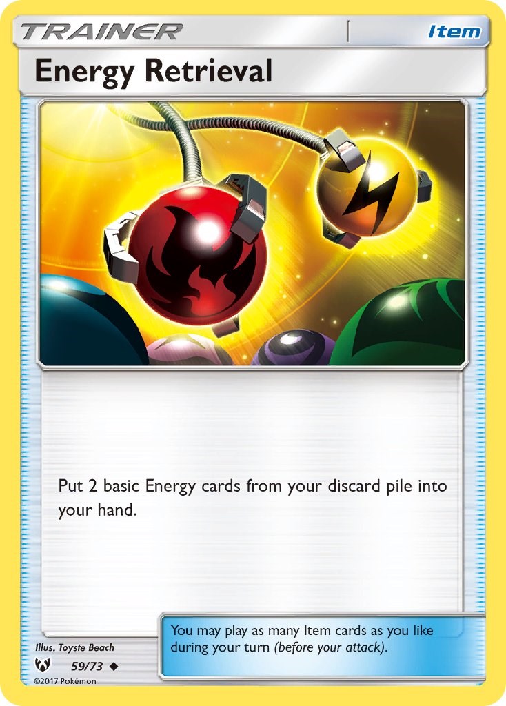 Energy Retrieval – Shining Legends (Pokemon)