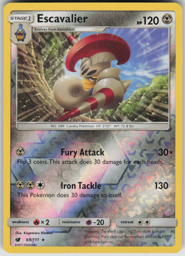 Escavalier – SM - Crimson Invasion (Pokemon)