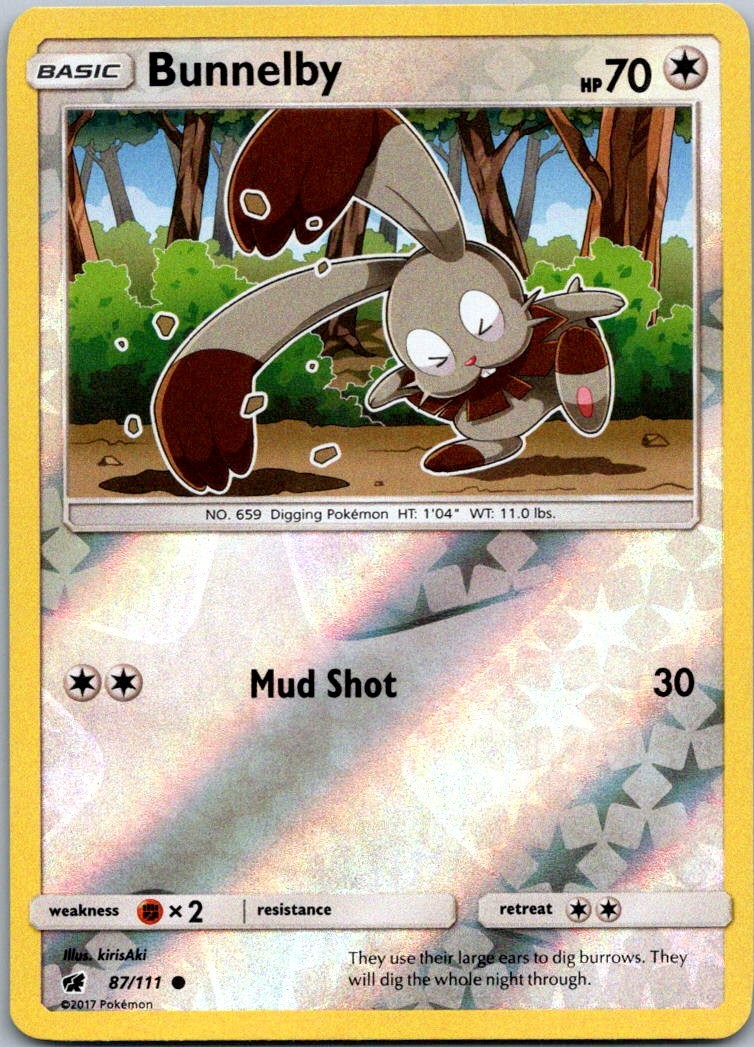 Bunnelby – SM - Crimson Invasion (Pokemon)