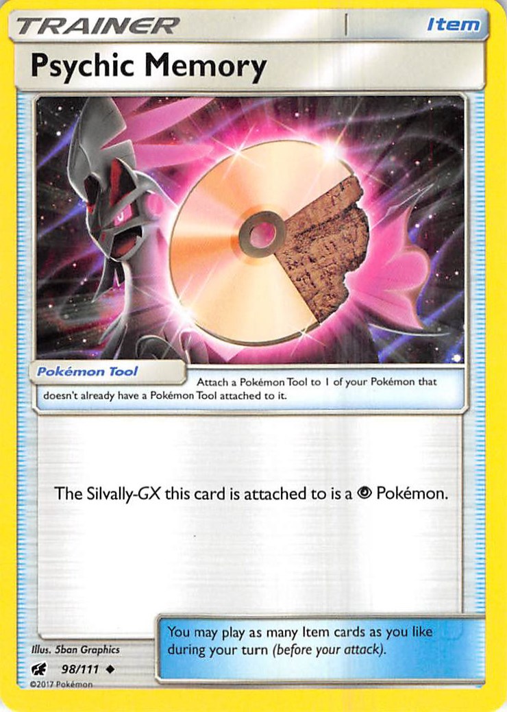 Psychic Memory – SM - Crimson Invasion (Pokemon)