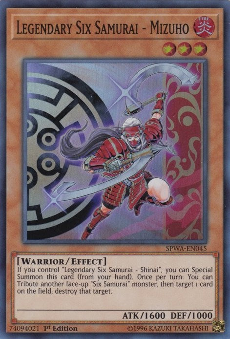 Legendary Six Samurai - Mizuho – Spirit Warriors (YuGiOh)