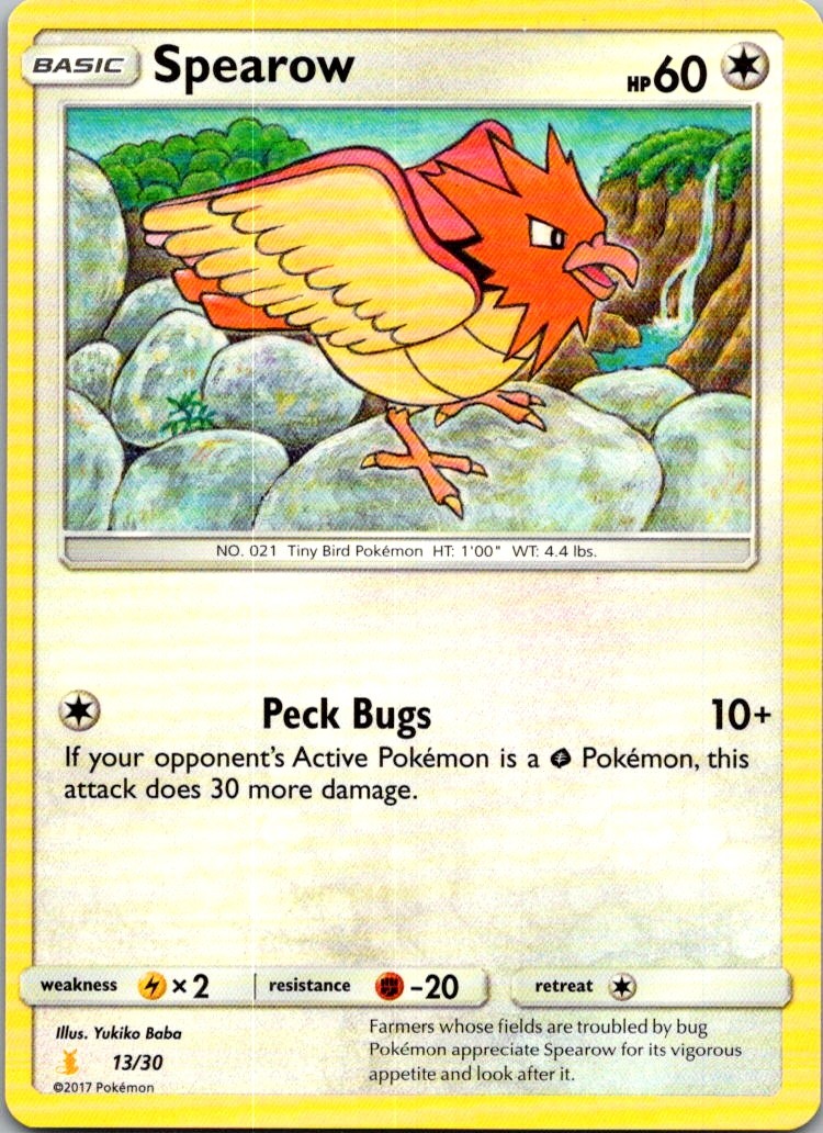 Spearow – SM Trainer Kit: Lycanroc & Alolan Raichu (Pokemon)
