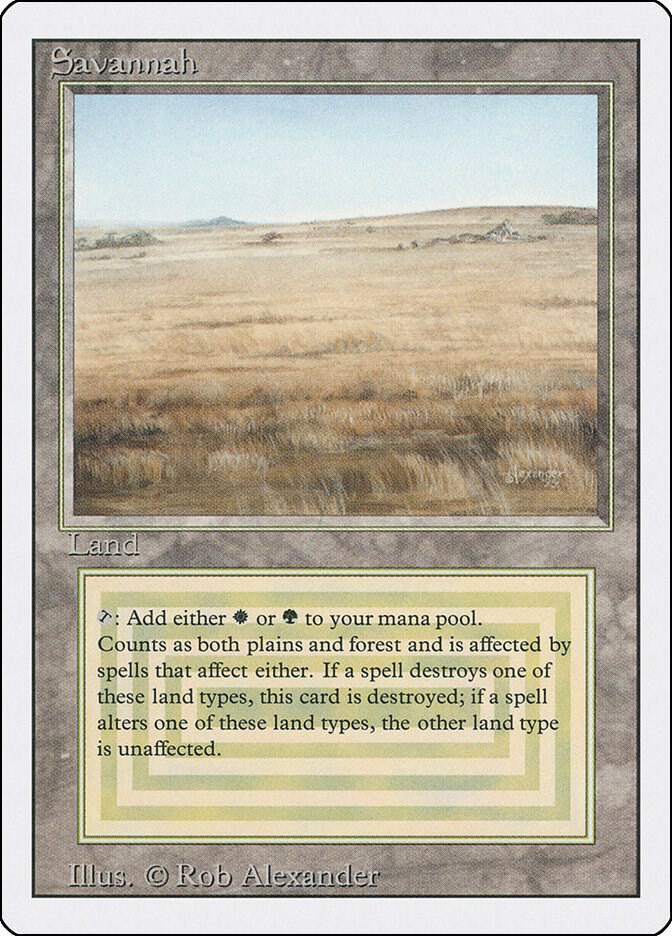 Savannah - Revised Edition - Lightly Played