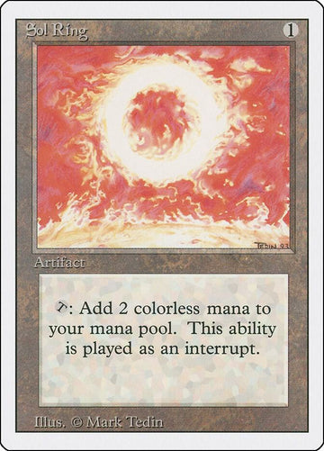 Sol Ring - Revised Edition - Moderately Played