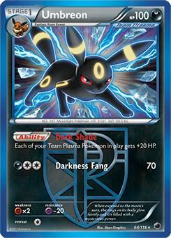 Umbreon - Deck Exclusives #064/116 - Lightly Played