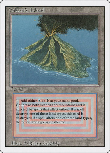 Volcanic Island - Revised Edition - Heavily Played