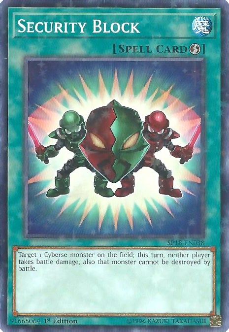 Security Block (Starfoil) – Star Pack VRAINS (YuGiOh)