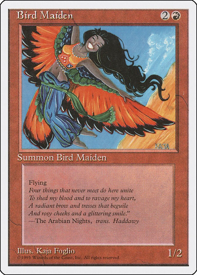Bird Maiden – Fourth Edition (Magic: The Gathering)