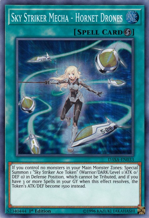 Sky Striker Mecha - Hornet Drones – Dark Saviors (YuGiOh)