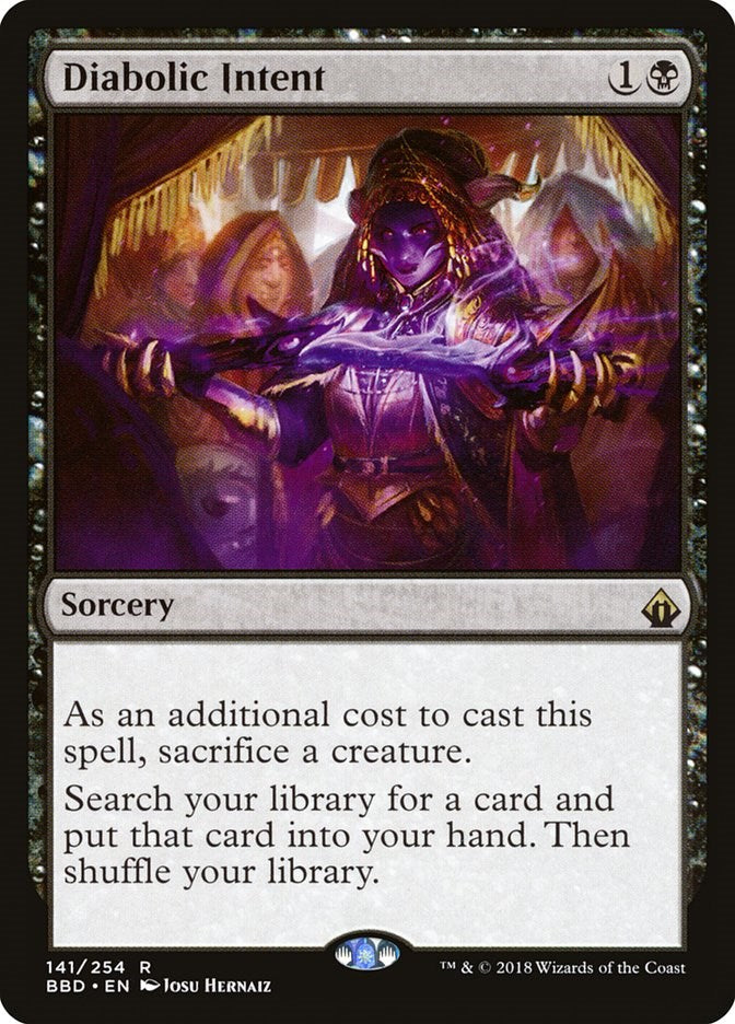 Diabolic Intent – Battlebond (Magic: The Gathering)