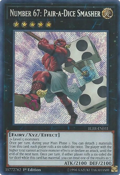 Number 67: Pair-a-Dice Smasher – Battles of Legend: Relentless Revenge (YuGiOh)