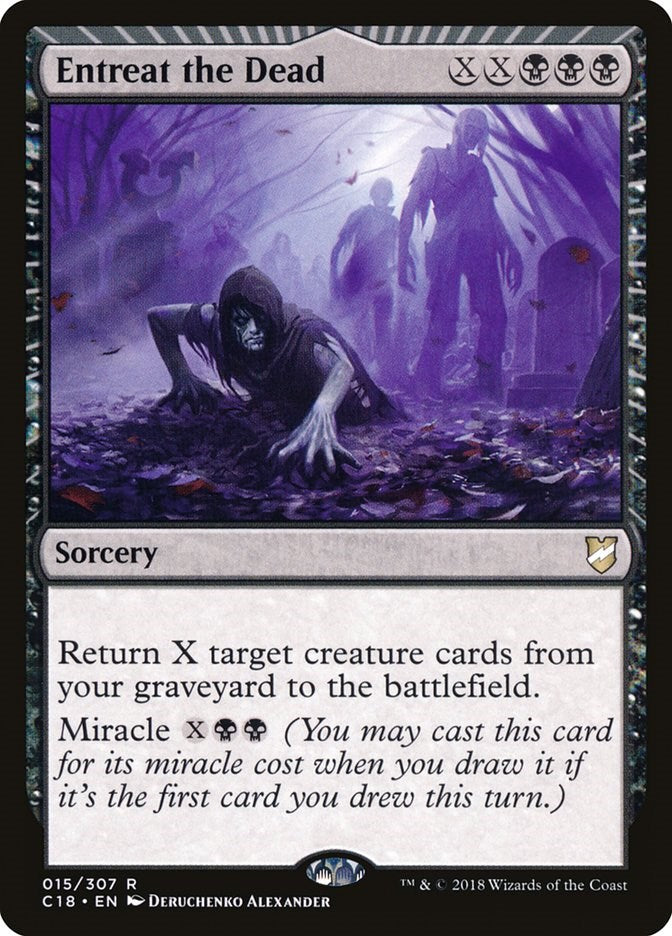 Entreat the Dead – Commander 2018 (Magic: The Gathering)