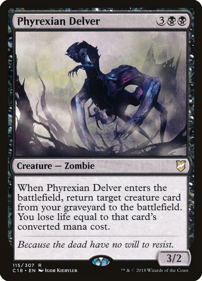 Phyrexian Delver – Commander 2018 (Magic: The Gathering)