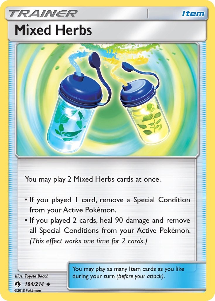 Mixed Herbs – SM - Lost Thunder (Pokemon)
