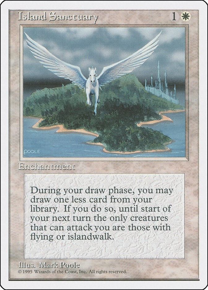 Island Sanctuary – Fourth Edition (Magic: The Gathering)