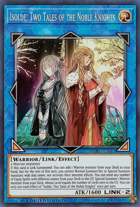Isolde, Two Tales of the Noble Knights – Soul Fusion (YuGiOh)