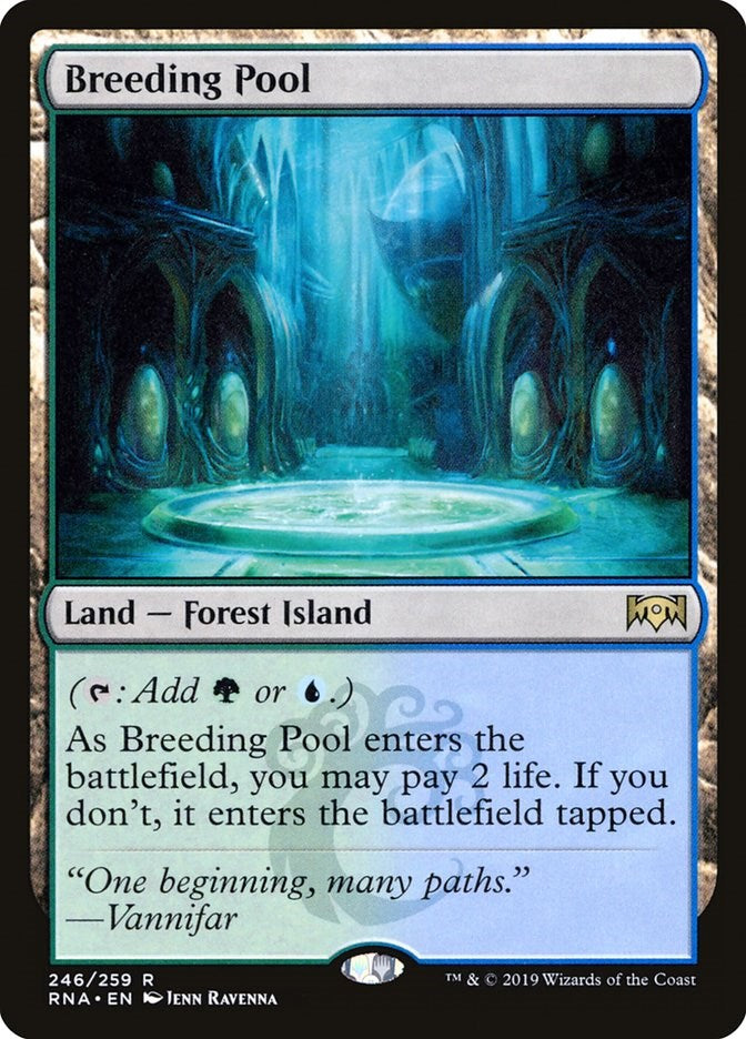 Breeding Pool – Ravnica Allegiance (Magic: The Gathering)