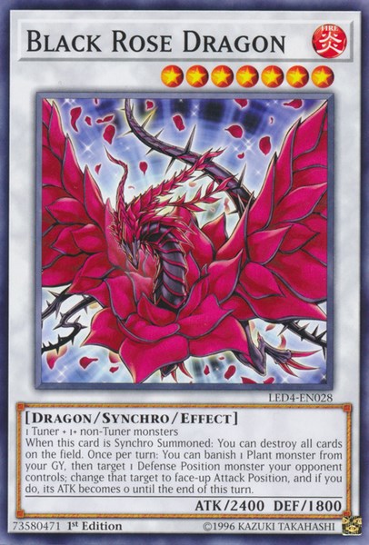 Black Rose Dragon – Legendary Duelists: Sisters of the Rose (YuGiOh)