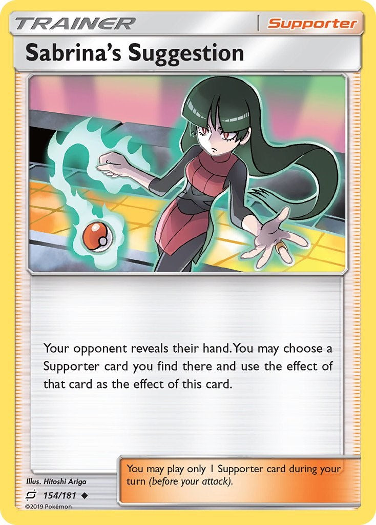 Sabrina's Suggestion – SM - Team Up (Pokemon)