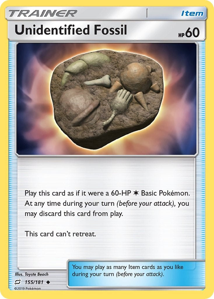 Unidentified Fossil – SM - Team Up (Pokemon)