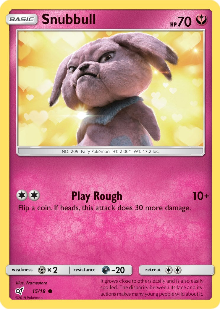 Snubbull (Holo Common) – Detective Pikachu (Pokemon)