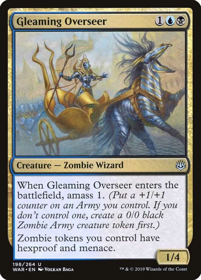 Gleaming Overseer – War of the Spark (Magic: The Gathering)