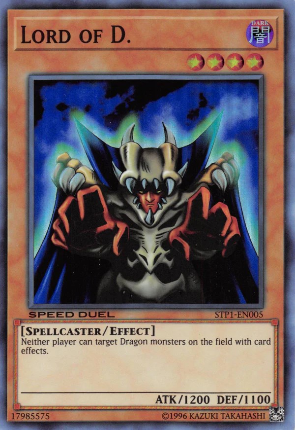 Lord of D. – Speed Duel: Tournament Pack 1 (YuGiOh)